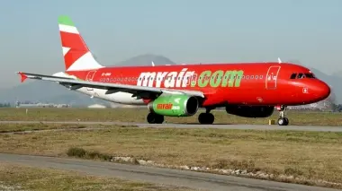 Un aereo della compagnia low cost My Air