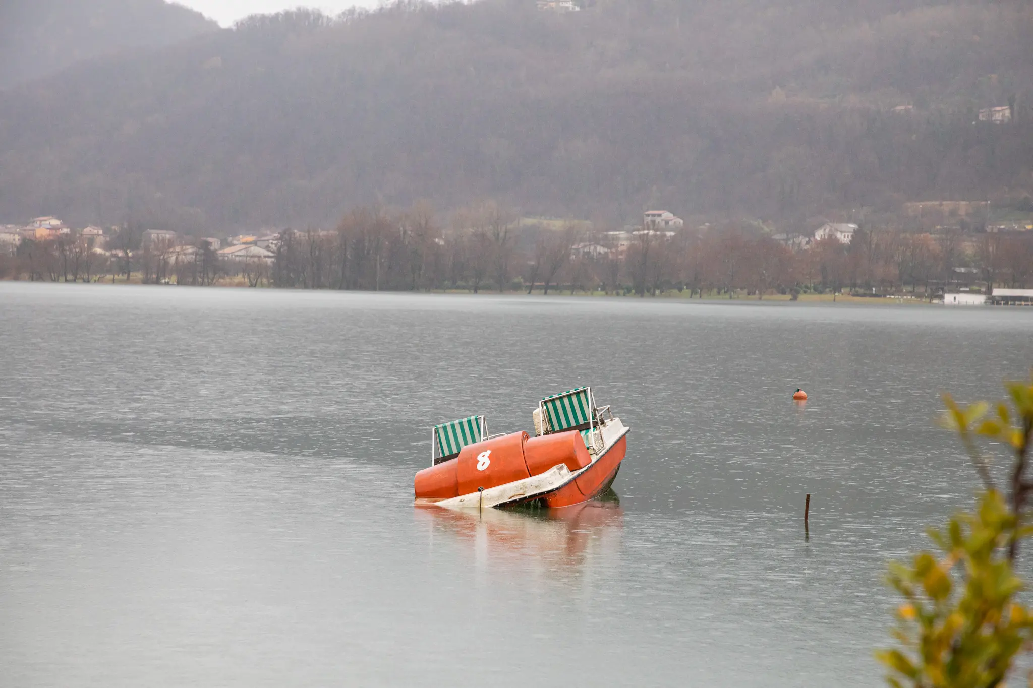 Borin Revine Lago Fuoriuscita del lago