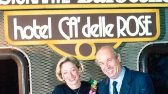 DeMarchi Castelfranco Ristorante Barbesin morto titolare Onorio Barbesin con la prima moglie il giorno inaugurazione albergo