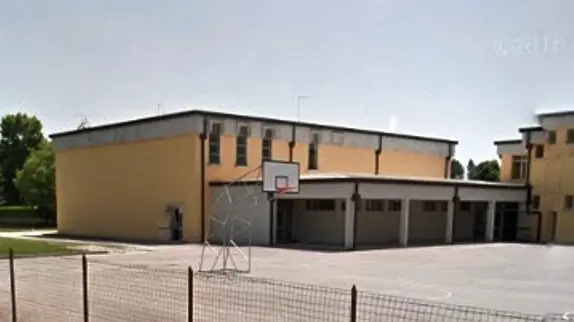 La palestra della scuola media Brustolon di Conegliano