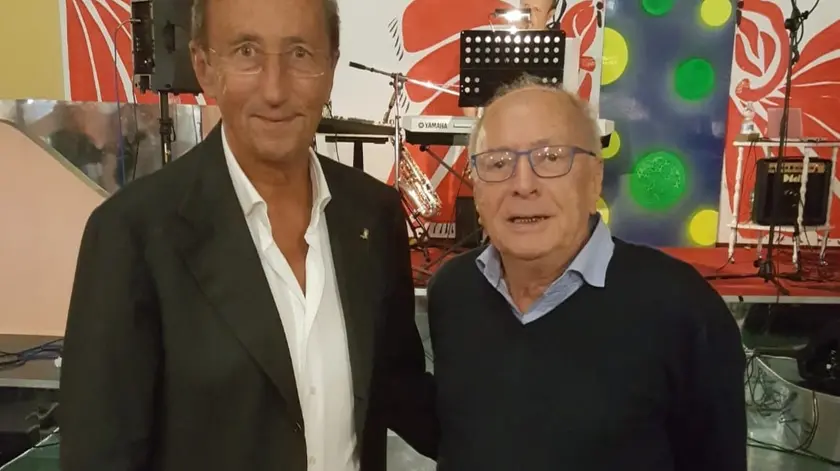 Gianfranco Fini con Franco Prior, morto a 81 anni