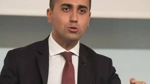 Italian Labor Minister and Deputy Premier, Luigi Di Maio, attends a press conference after the Council of Ministers at Chigi Palace in Rome, Italy, 06 September 2018..ANSA/CHIGI PALACE PRESS OFFICE/FILIPPO ATTILI.+++ ANSA PROVIDES ACCESS TO THIS HANDOUT PHOTO TO BE USED SOLELY TO ILLUSTRATE NEWS REPORTING OR COMMENTARY ON THE FACTS OR EVENTS DEPICTED IN THIS IMAGE; NO ARCHIVING; NO LICENSING +++