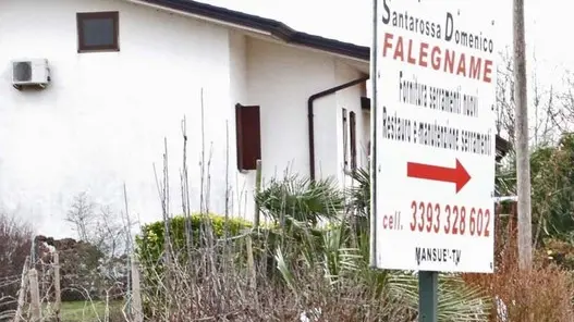 BOLOGNINI ODERZO INCENDIO FALEGNAMERIA IN VIA CASTELLA A MANSUE'