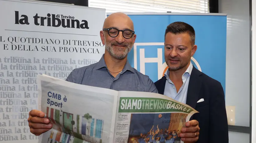 Frank Vitucci e Simone Gioffè ospiti al forum organizzato dalla tribuna di Treviso