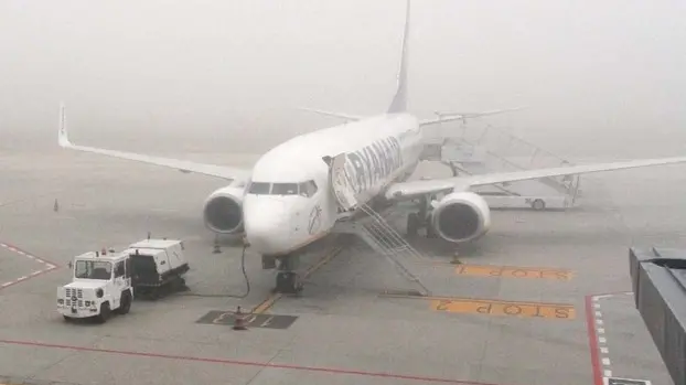 DE WOLANSKI TREVISO CODA E NEBBIA ALL'AREOPORTO CANOVA