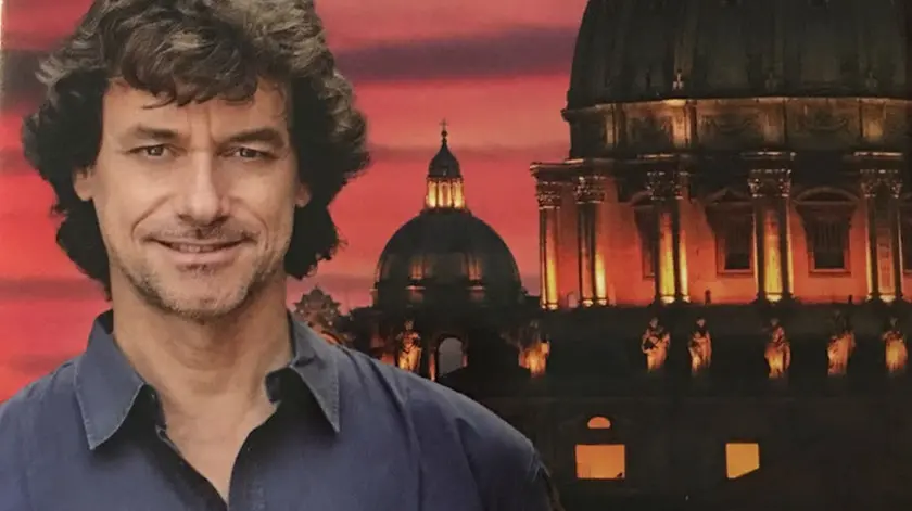 Alberto Angela e San Pietro nella copertina del suo libro