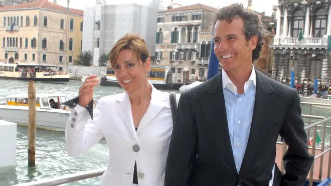 29.04.2006.- PALAZZO GRASSI VIP. DEBORA COMPAGNONI, ALESSANDRO BENETTON.- INTERPRESS/COLTRO-TANTUCCI