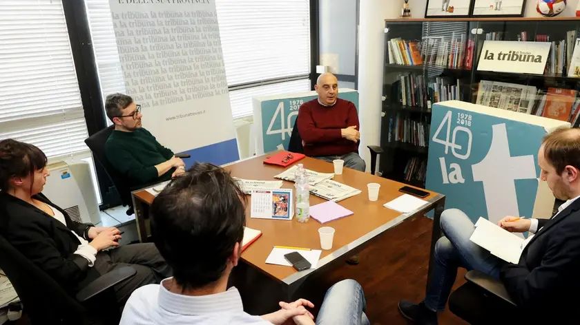 Mauro Visentin (Cgil) ospite al forum sul lavoro della tribuna di Treviso