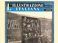 Illustrazione storica corpo degli Alpini