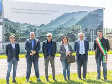 L'inaugurazione della "Porta dell'Unesco" a San Vendemiano