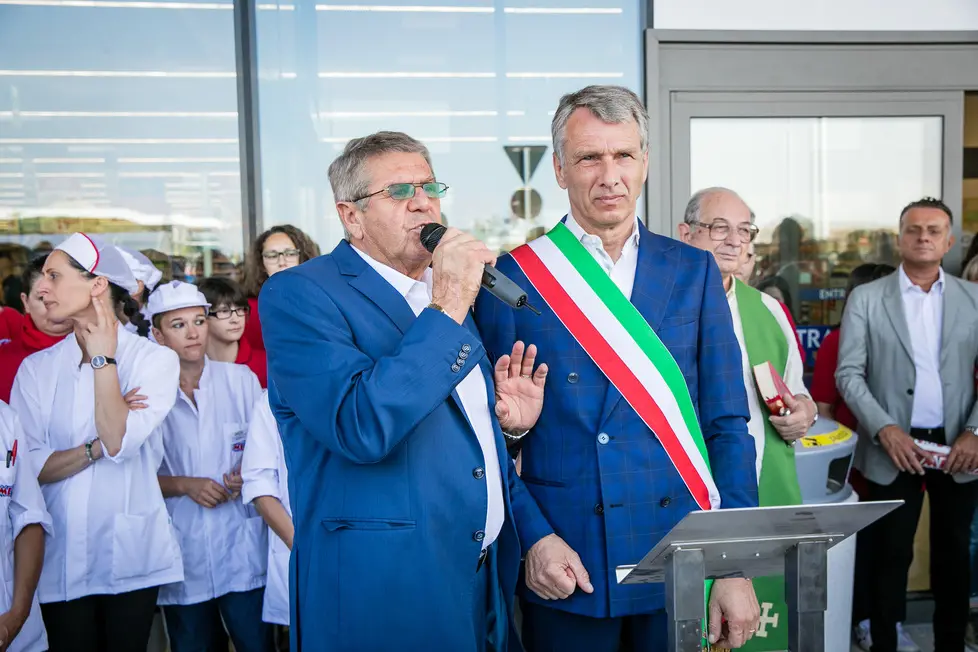 Allegranzi San Fior Inaugurazione supermercato Mega
