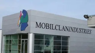 La sede della Mobilclan di Gaiarine colpita dalla crisi del settore