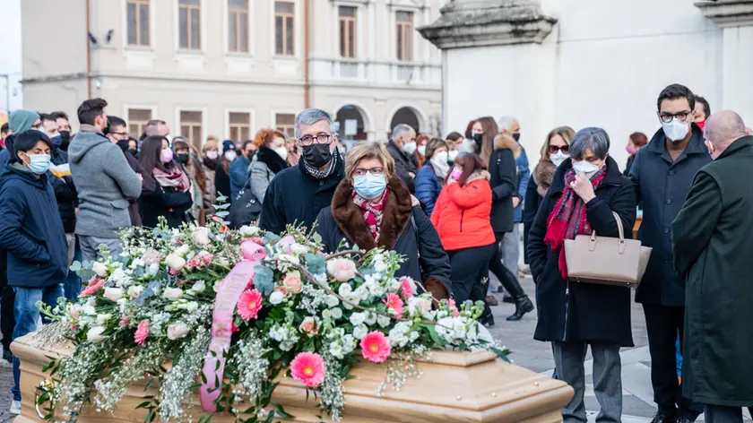 Il funerale di Margherita Lotti a Orsago