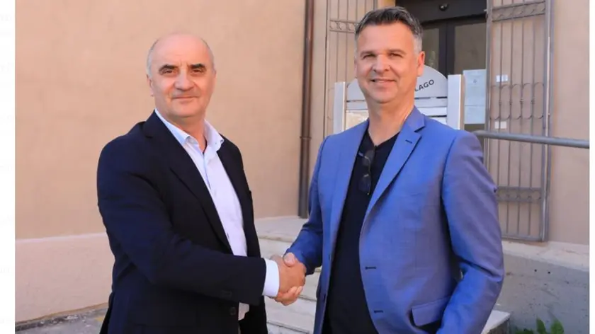 In foto da sinistra Giuseppe Romano e Marco Perin