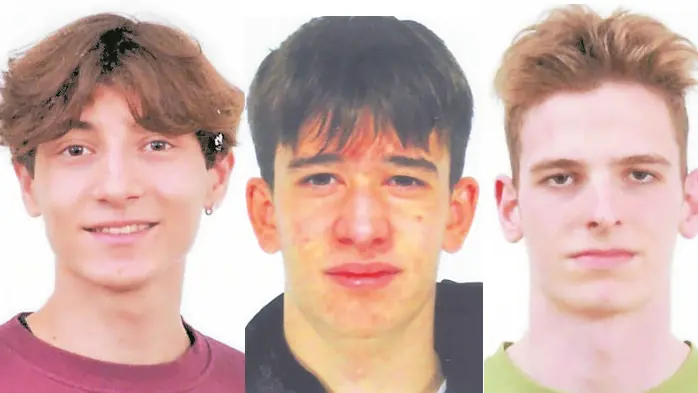 Gioele Ballon, Mattia Basso e Alessandro Borsato