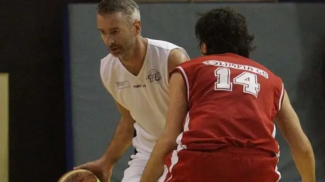 Prandi Treviso pallacanestro treviso-Castlfranco basket promozione in foto pittis