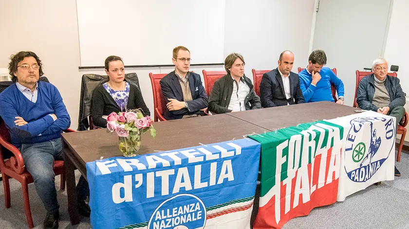 Allegranzi Conegliano verso le elezioni presentazione candidato Fabio Chies per lista centro destra