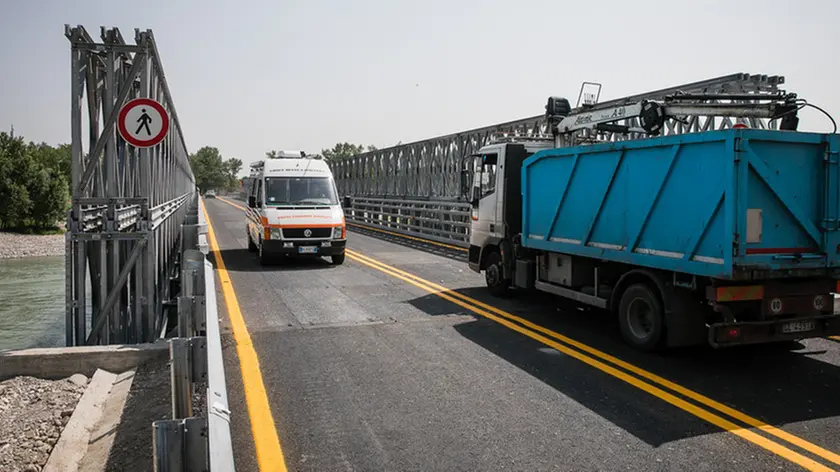 Allegranzi Ponte della priuna Viabilità sul tragitto provvisorio