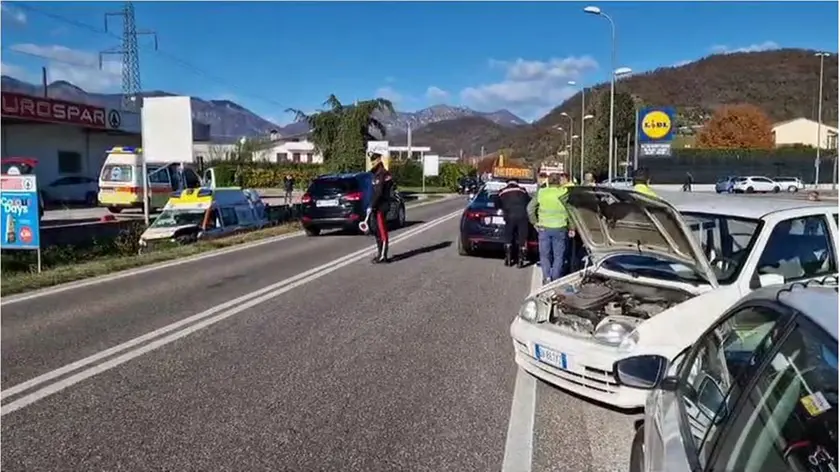 L'incidente di stamattina a Farra di Soligo