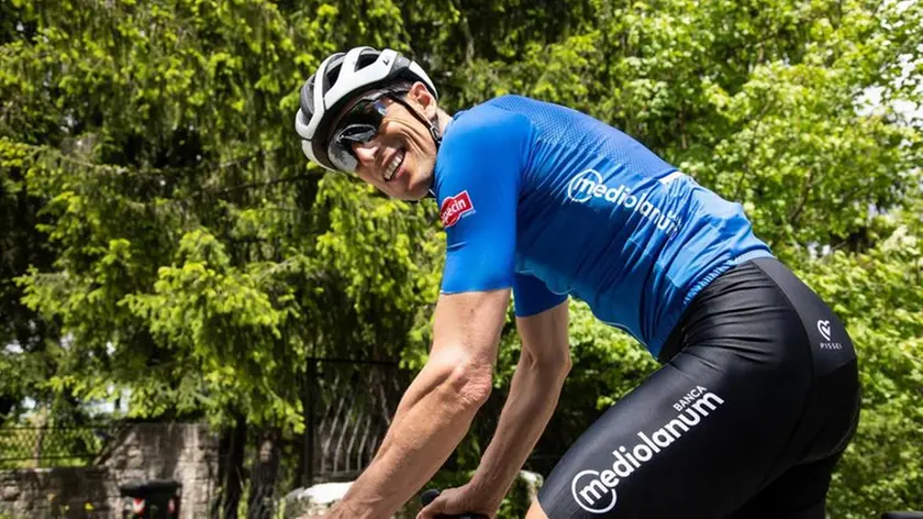 Maurizio Fondriest, ex campione del mondo, procuratore e storico testimonial Mediolanum al Giro