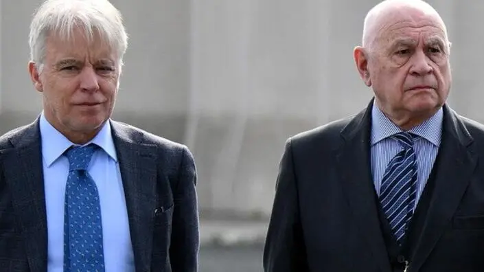 Il capo di gabinetto Alberto Rizzo con il ministro Carlo Nordio
