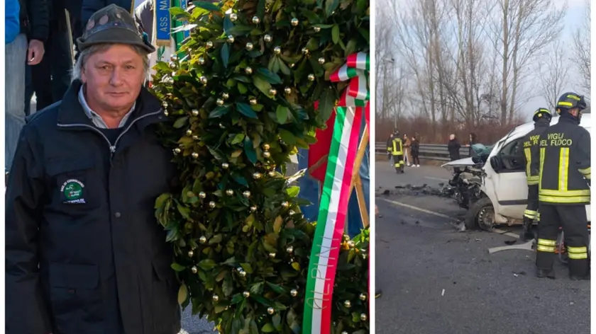 Giorgio Frezza, 66 anni, morto nell'incidente sulla statale del Santo a Cadoneghe