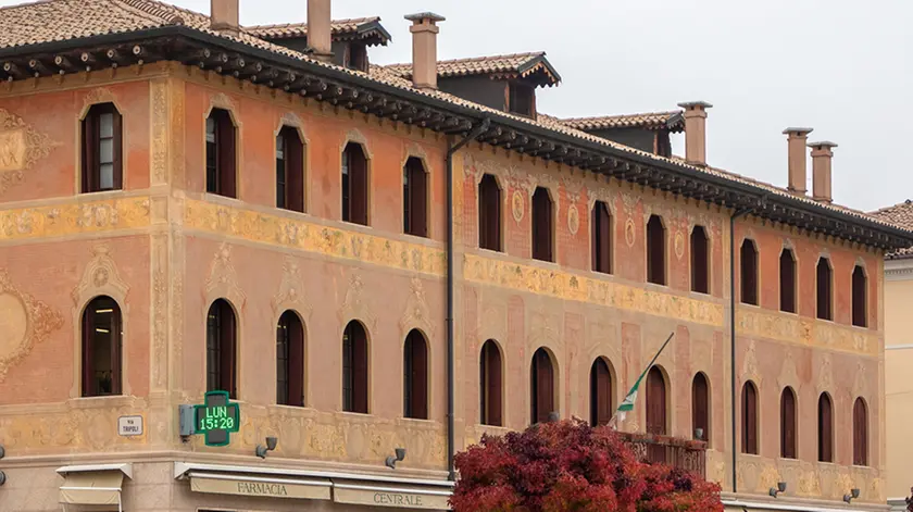 Agostini Montebelluna palazzo Sarri Dall’Armi ora Amistani Guarda