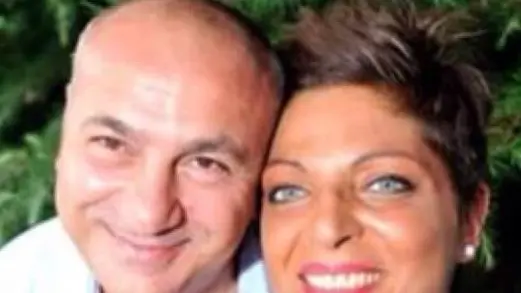 Antonia Caponetto con il marito Antonio