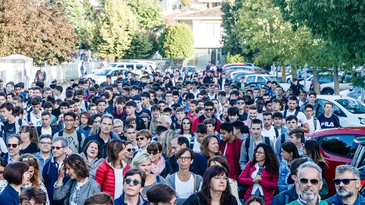 Allegranzi Conegliano Protesta degli studenti su scuole sicure