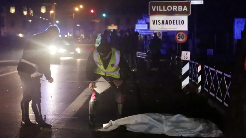 Barbieri agenzia foto film visnadello incidente mortale via roma