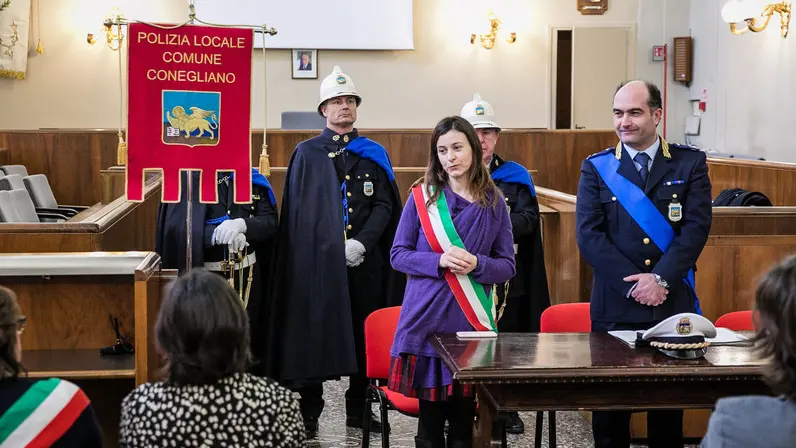Allegranzi Conegliano conferenza Polizia Municipale