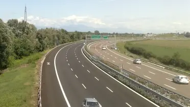L’area del futuro svincolo