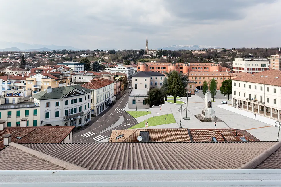 Borghesi Montebelluna presentazione progetto arredo urbano