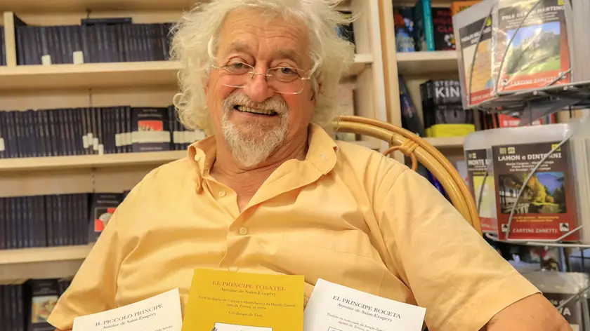 Poloni Montebelluna Danilo Zanetti ha tradotto in dialetto montebellunese il Piccolo Principe