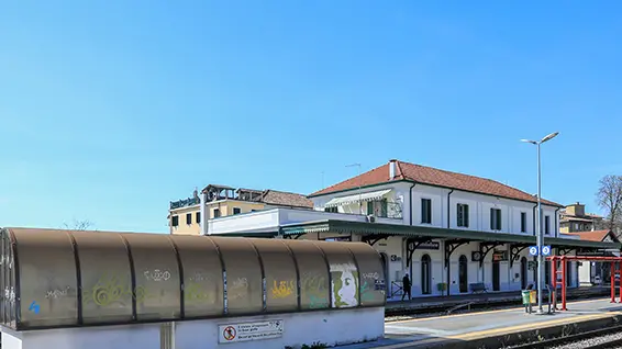 Poloni Montebelluna stazione ferroviaria sottopasso ascensore inutilizzabile dai disabili
