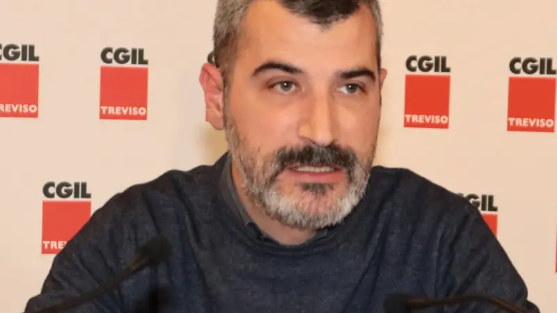 zago agenzia foto film treviso conferenza stampa cgil