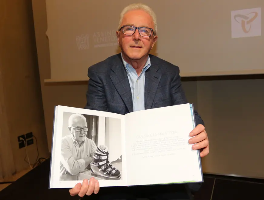 BORGHESI AG.FOTOFILM TREVISO P. GIACOMELLI PRESENTAZIONE LIBRO -DIARIO DEL FARE- DI GIANCARLO ZANATTA
