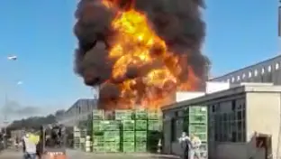 Artico Castelfranco incendio azienda Stiga