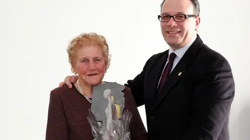 Genoveffa premiata nel 2010