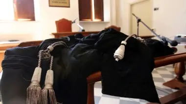 Un’aula di tribunale, venerdì il processo contro De Vizia