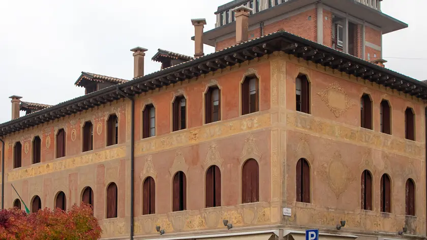 Agostini Montebelluna palazzo Sarri Dall’Armi ora Amistani Guarda