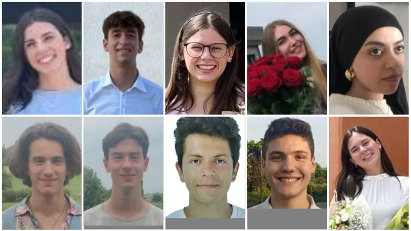 Chiara Parolin, Giovanni Piazza, Greta Sarri, Maddalena Candosin, Amina Lokousi, Federico Di Bella, Stefano Brisolin, Alberto Bonollo, Martina Torresan