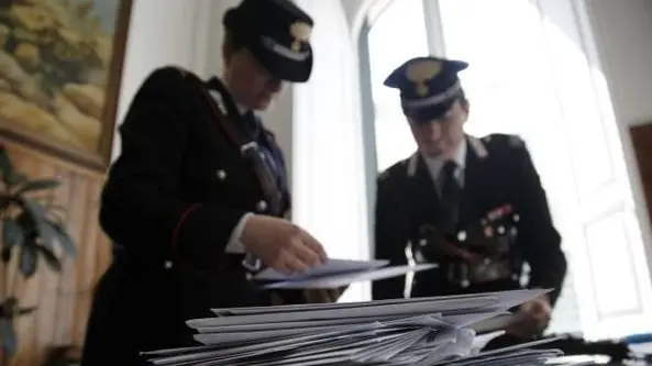 WCENTER 0TNFCHMHFF CECILIA FABIANO AG.TOIATI POSTA RIROVATA DAI CARABINIERI CECILIA FABIANO/AG.TOIATI