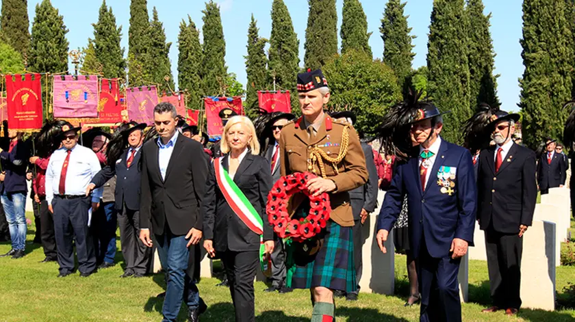 Ferrazza Tezze Di Vazzola commemorazione cimitero inglese