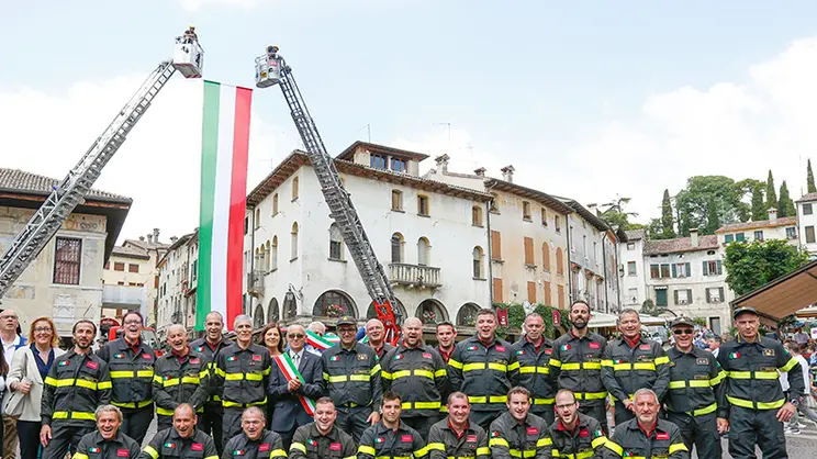 DeMarchi Asolo festa dei vigili del fuoco
