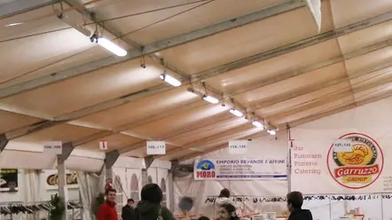 FERRAZZA; AG.FOTOFILM CESSALTO SAGRA DI S.MARIA DI CAMPAGNA CAPANNONE E CHIESA