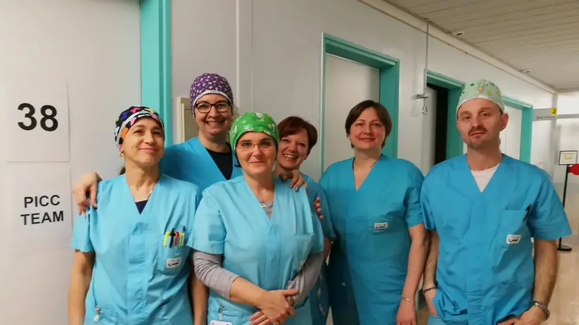 Il PICC Team dell'azienda sanitaria di Marca