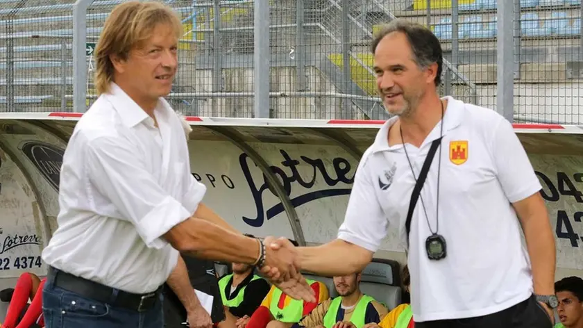 Baron Treviso Thermal Abano - este campionato serie d in foto allenatore abano vice allenatore este