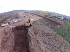 Un cantiere nella Marca