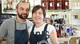 Daniele e Romina Grespan del Giardino Bistrot